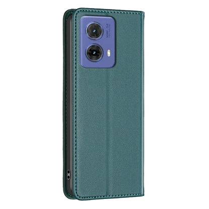 BINFEN COLOR BF18 For Motorola Moto G85 5G / S50 Neo 5G Case Leather Phone Cover Magnetic Closing