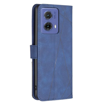 BINFEN COLOR BF05 For Motorola Moto G85 5G / S50 Neo 5G Case Leather Phone Cover Geometry Imprint