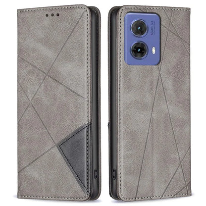 For Motorola Moto G85 5G / S50 Neo 5G Case PU Leather Phone Cover with Card Slots Stand