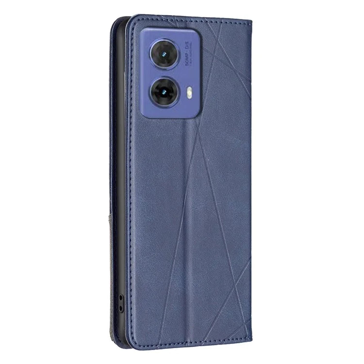 For Motorola Moto G85 5G / S50 Neo 5G Case PU Leather Phone Cover with Card Slots Stand