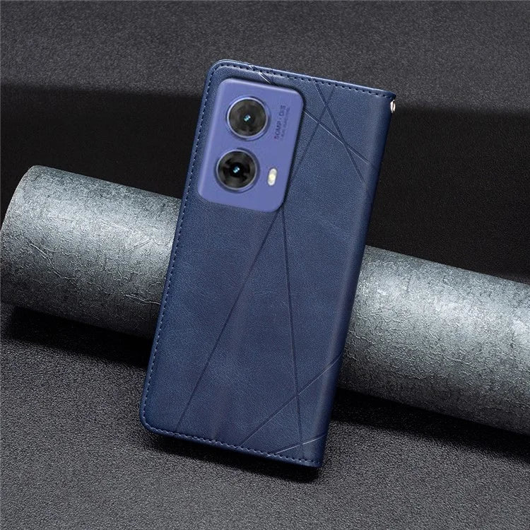 For Motorola Moto G85 5G / S50 Neo 5G Case PU Leather Phone Cover with Card Slots Stand