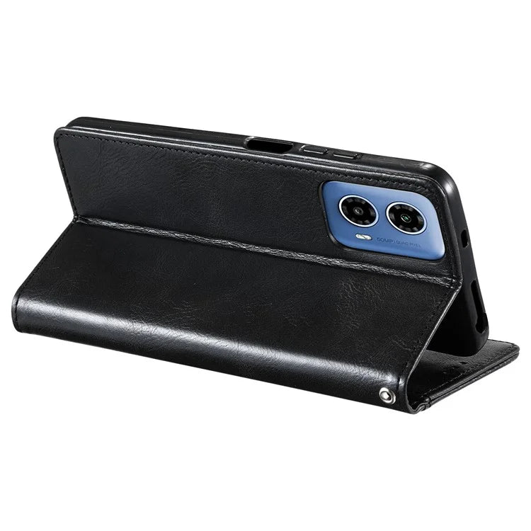 013 Style For Motorola Moto G85 5G / S50 Neo 5G Case PU Leather Anti-Fall Phone Cover with 6 Card Slots