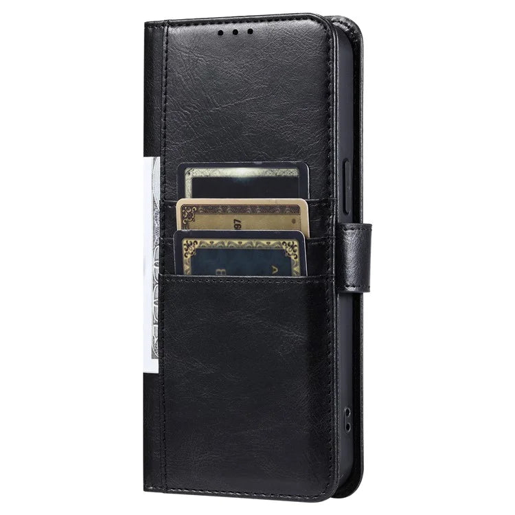 013 Style For Motorola Moto G85 5G / S50 Neo 5G Case PU Leather Anti-Fall Phone Cover with 6 Card Slots
