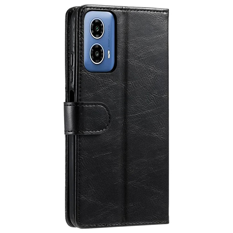 013 Style For Motorola Moto G85 5G / S50 Neo 5G Case PU Leather Anti-Fall Phone Cover with 6 Card Slots
