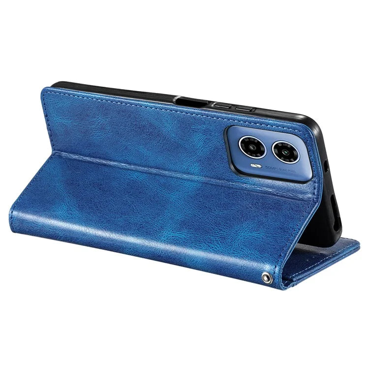 013 Style For Motorola Moto G85 5G / S50 Neo 5G Case PU Leather Anti-Fall Phone Cover with 6 Card Slots