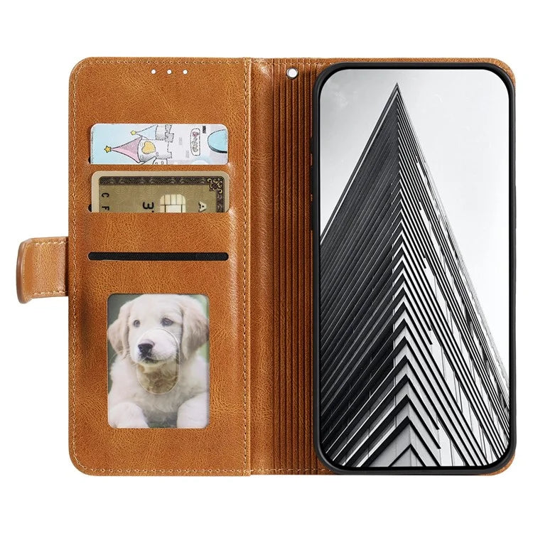 013 Style For Motorola Moto G85 5G / S50 Neo 5G Case PU Leather Anti-Fall Phone Cover with 6 Card Slots