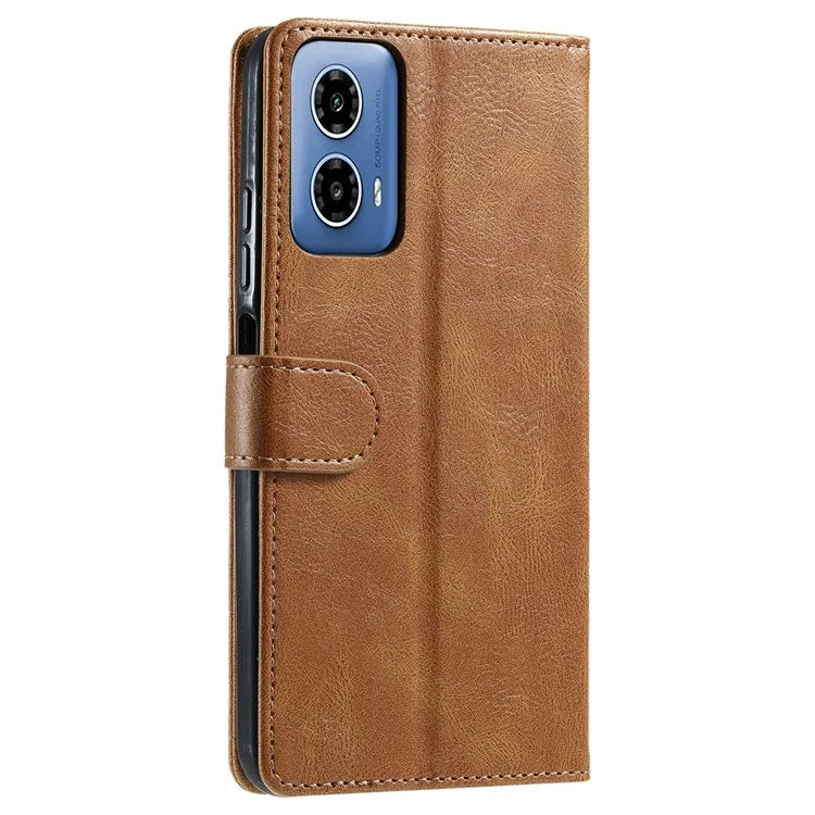 013 Style For Motorola Moto G85 5G / S50 Neo 5G Case PU Leather Anti-Fall Phone Cover with 6 Card Slots