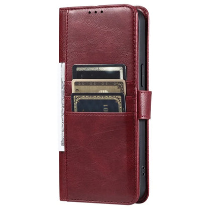 013 Style For Motorola Moto G85 5G / S50 Neo 5G Case PU Leather Anti-Fall Phone Cover with 6 Card Slots