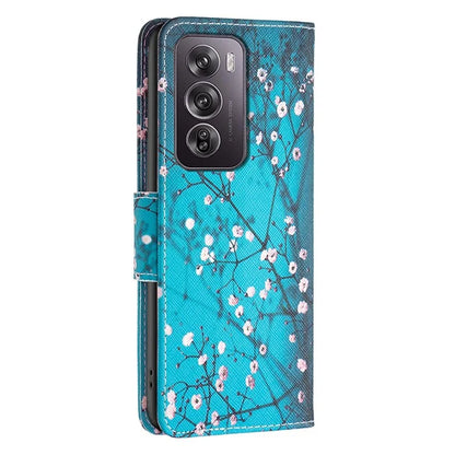 For Oppo Reno12 Pro 5G (Global) Case PU Leather Pattern Print Phone Cover