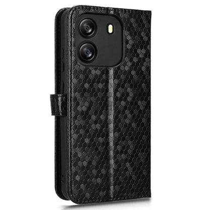 For Blackview Wave 6C Case Dot Pattern PU Leather Wallet Phone Cover