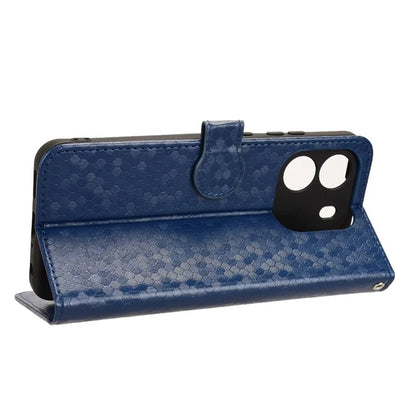 For Blackview Wave 6C Case Dot Pattern PU Leather Wallet Phone Cover
