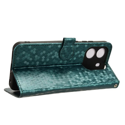 For Blackview Wave 6C Case Dot Pattern PU Leather Wallet Phone Cover