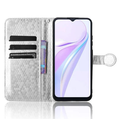 For Blackview Wave 6C Case Dot Pattern PU Leather Wallet Phone Cover