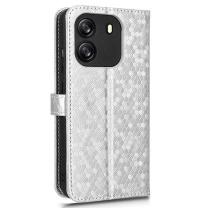 For Blackview Wave 6C Case Dot Pattern PU Leather Wallet Phone Cover