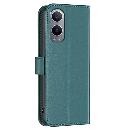 BINFEN COLOR BF17 For OnePlus Nord CE4 Lite 5G / Oppo K12x 5G (China) PU Leather Case Wallet Flip Phone Stand Cover