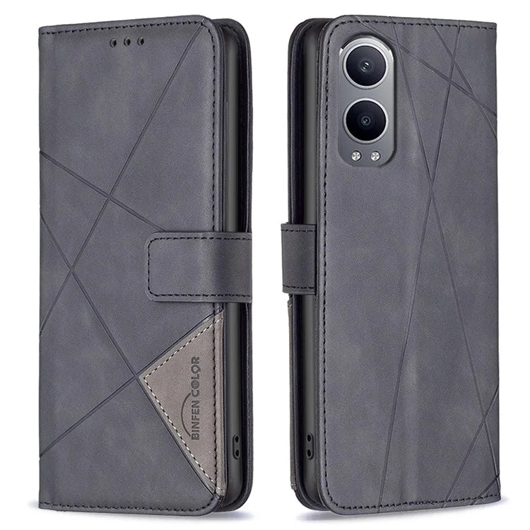 BINFEN COLOR BF05 For Oppo K12x 5G (China) / OnePlus Nord CE4 Lite 5G Anti-Scratch PU Leather Phone Case Wallet Phone Stand Cover