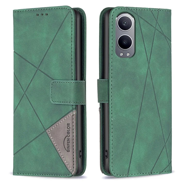 BINFEN COLOR BF05 For Oppo K12x 5G (China) / OnePlus Nord CE4 Lite 5G Anti-Scratch PU Leather Phone Case Wallet Phone Stand Cover