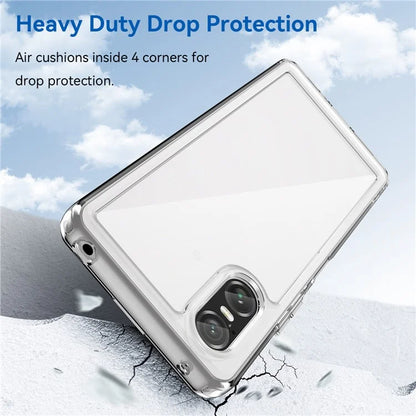 For Sony Xperia 10 VI Case Clear Phone Cover with (Big Rear Lens Hole)