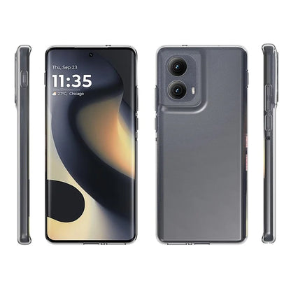 For Motorola Edge (2024) 5G Case Ultra Thin TPU Clear Phone Cover
