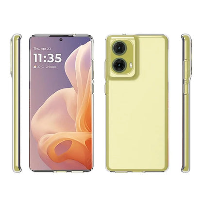 For Motorola Moto G85 5G / S50 Neo 5G Case Transparent TPU Protective Phone Cover