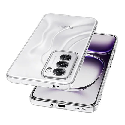 For Oppo Reno12 5G (Global) Case TPU Slim Phone Cover Transparent