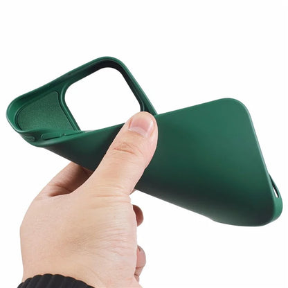 For iPhone 16 Pro Max TPU Case Shockproof Soft TPU Fiber Lining Phone Cover