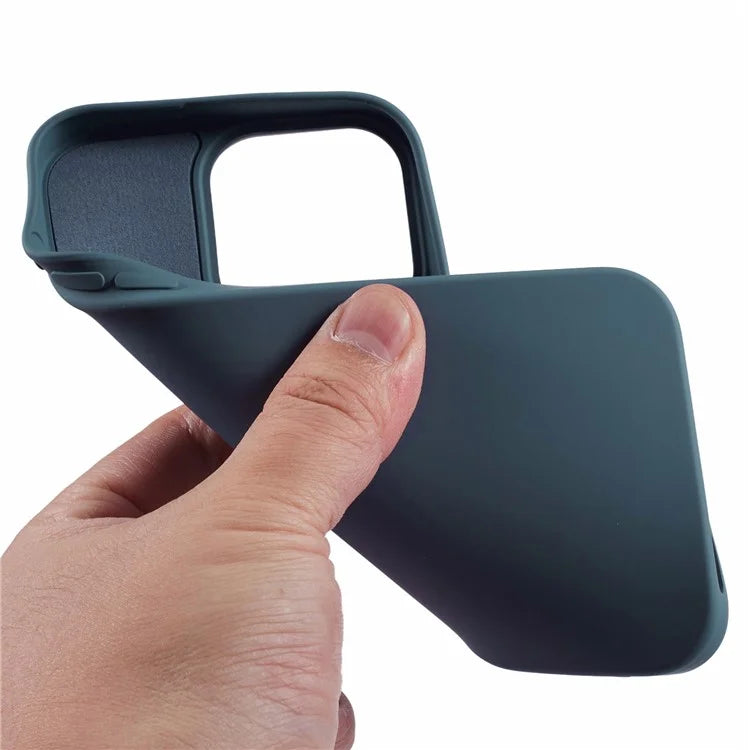 For iPhone 16 Pro Max TPU Case Shockproof Soft TPU Fiber Lining Phone Cover
