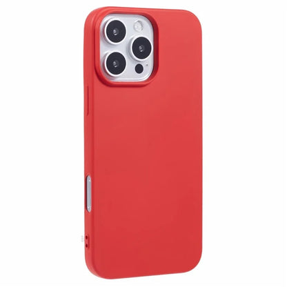 For iPhone 16 Pro Max TPU Case Shockproof Soft TPU Fiber Lining Phone Cover