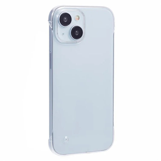 For iPhone 15 Plus Case Hard PC Shockproof Phone Cover Clear Back