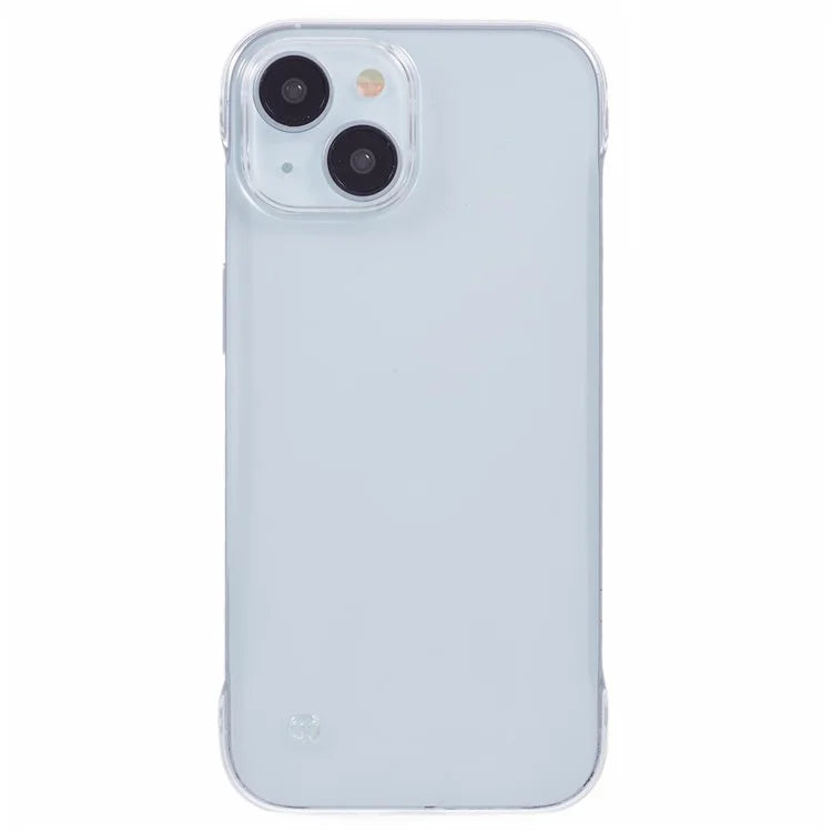 For iPhone 15 Plus Case Hard PC Shockproof Phone Cover Clear Back