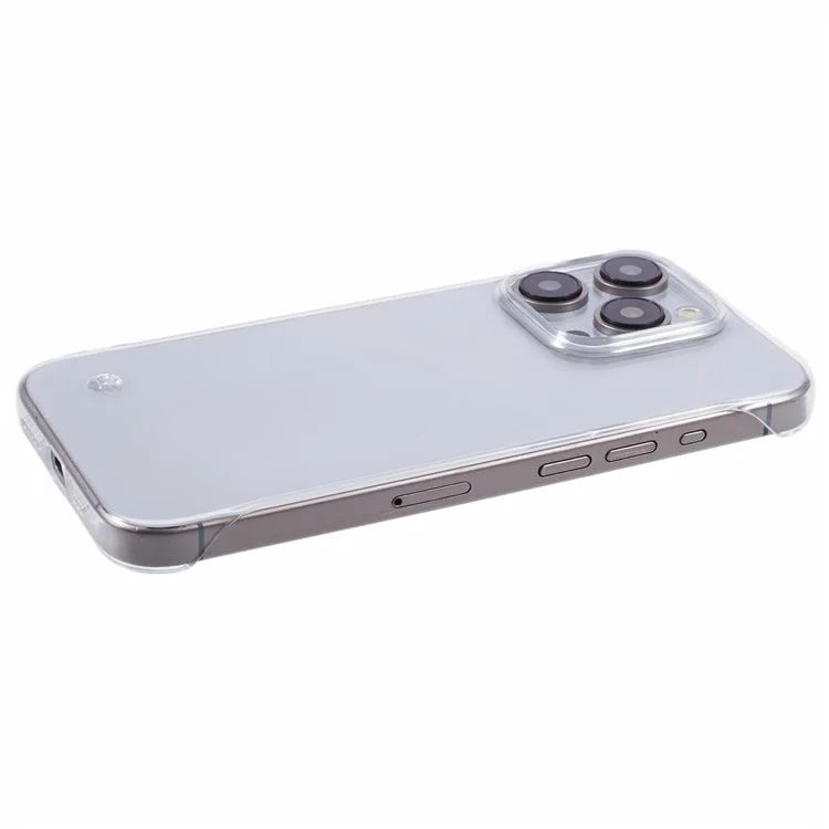 For iPhone 14 Pro Max Case Transparent PC Borderless Phone Cover