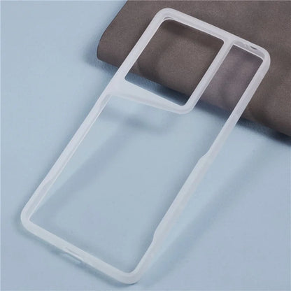 XL Series For Xiaomi Redmi Note 13 Pro 4G / Poco M6 Pro 4G TPU Case Matte Edge Clear Phone Cover (Big Rear Lens Hole)
