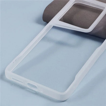 XL Series For Xiaomi Redmi Note 13 Pro 4G / Poco M6 Pro 4G TPU Case Matte Edge Clear Phone Cover (Big Rear Lens Hole)