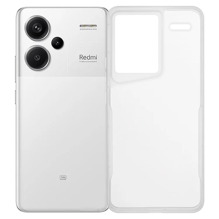 XL Series for Xiaomi Redmi Note 13 Pro+ 5G Case Transparent TPU Phone Cover with Matte Edge