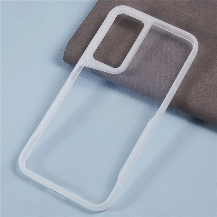 XL Series For Samsung Galaxy S23 FE Case TPU Phone Cover Clear Back Matte Edges