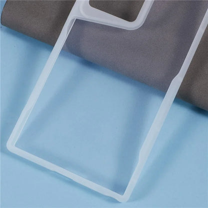 XL Series For Samsung Galaxy S23 Ultra TPU Case Matte Edge Clear Phone Cover (Big Rear Lens Hole)