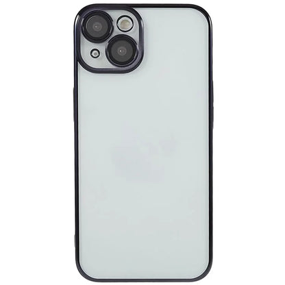 X-LEVEL TPU+PC Case for iPhone 13 Electroplating Cover Camera Lens Film Integrated Phone Case