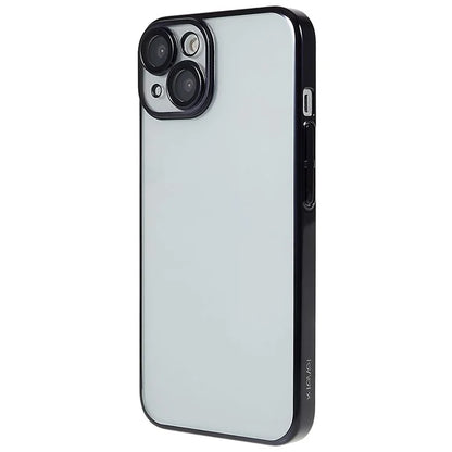 X-LEVEL TPU+PC Case for iPhone 13 Electroplating Cover Camera Lens Film Integrated Phone Case