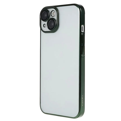 X-LEVEL TPU+PC Case for iPhone 13 Electroplating Cover Camera Lens Film Integrated Phone Case