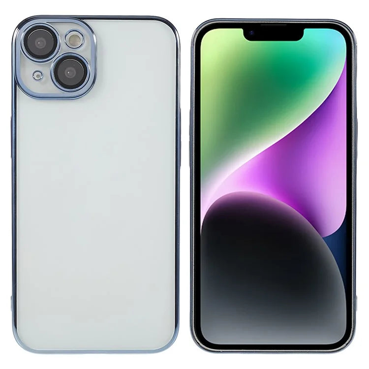 X-LEVEL TPU+PC Case for iPhone 13 Electroplating Cover Camera Lens Film Integrated Phone Case