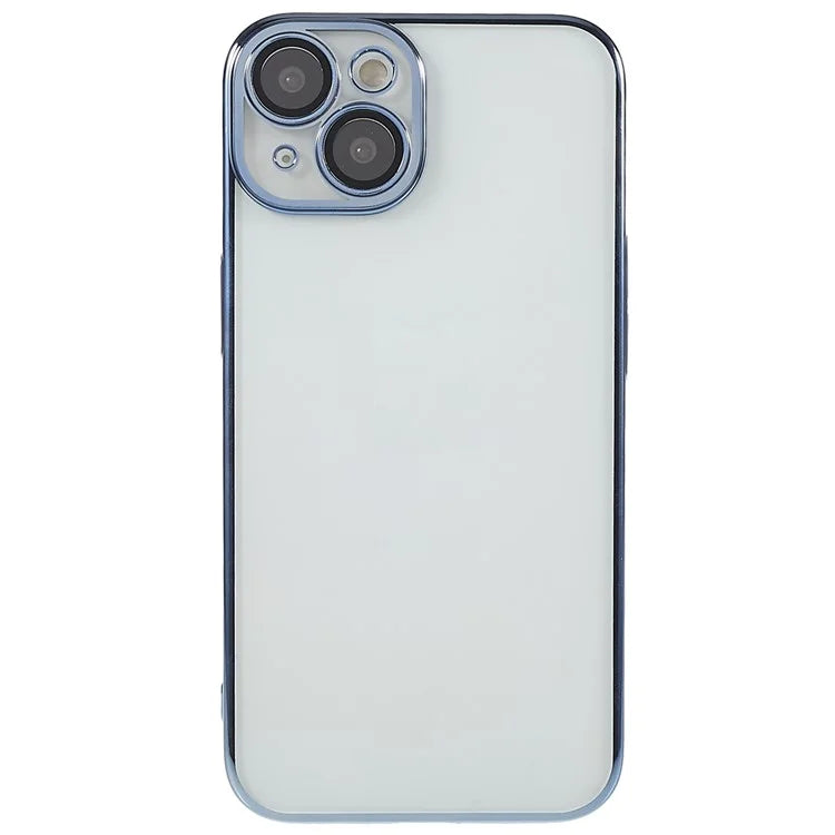 X-LEVEL TPU+PC Case for iPhone 13 Electroplating Cover Camera Lens Film Integrated Phone Case