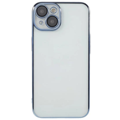 X-LEVEL TPU+PC Case for iPhone 13 Electroplating Cover Camera Lens Film Integrated Phone Case