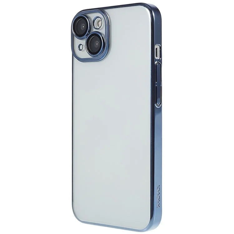 X-LEVEL TPU+PC Case for iPhone 13 Electroplating Cover Camera Lens Film Integrated Phone Case
