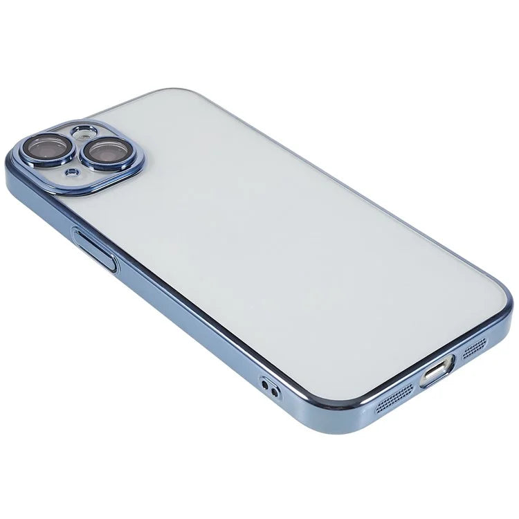 X-LEVEL TPU+PC Case for iPhone 13 Electroplating Cover Camera Lens Film Integrated Phone Case