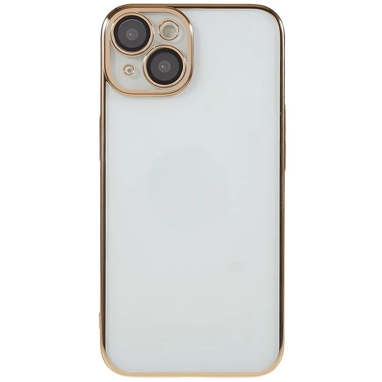 X-LEVEL TPU+PC Case for iPhone 13 Electroplating Cover Camera Lens Film Integrated Phone Case