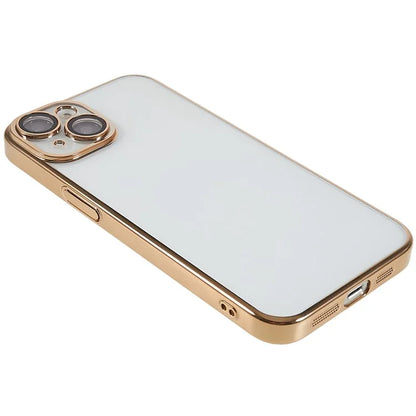 X-LEVEL TPU+PC Case for iPhone 13 Electroplating Cover Camera Lens Film Integrated Phone Case