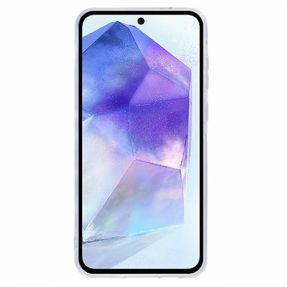 For Samsung Galaxy A35 5G Case Laser TPU+PC Phone Cover Electroplating Butterfly Pattern