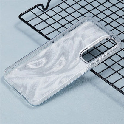 For Samsung Galaxy A15 5G Case PC+TPU Protective Phone Cover Laser Flower Pattern