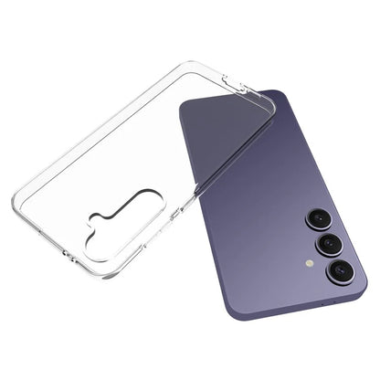 10Pcs / Pack For Samsung Galaxy S24 FE Case Transparent TPU Watermark-Free Phone Cover