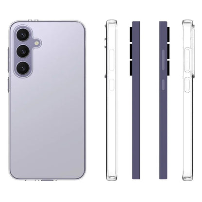 10Pcs / Pack For Samsung Galaxy S24 FE Case Transparent TPU Watermark-Free Phone Cover